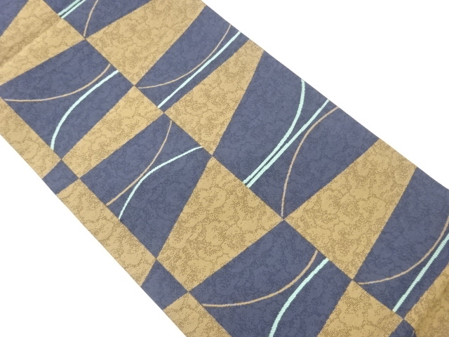 JAPANESE FUKURO OBI / WOVEN WAVY STRIPE